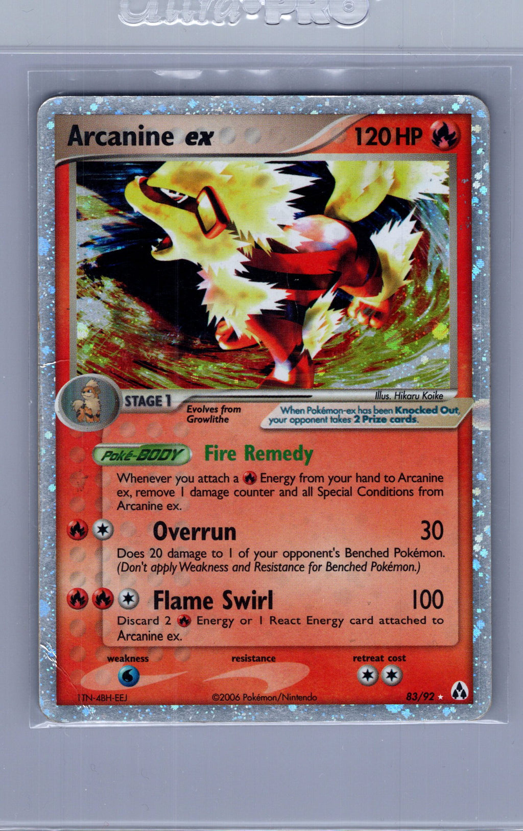 Arcanine ex [LM - 83/92]