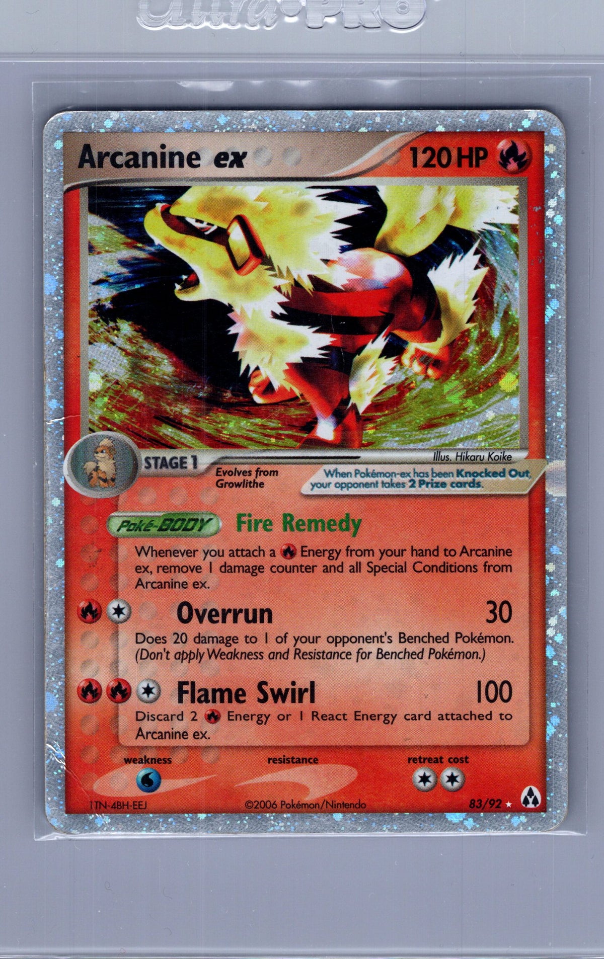 Arcanine ex [LM - 83/92]