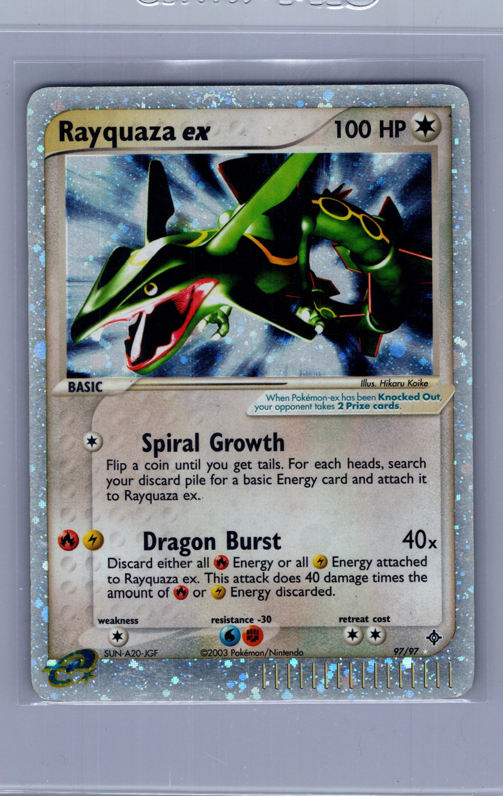 Rayquaza ex [DR - 97/97]