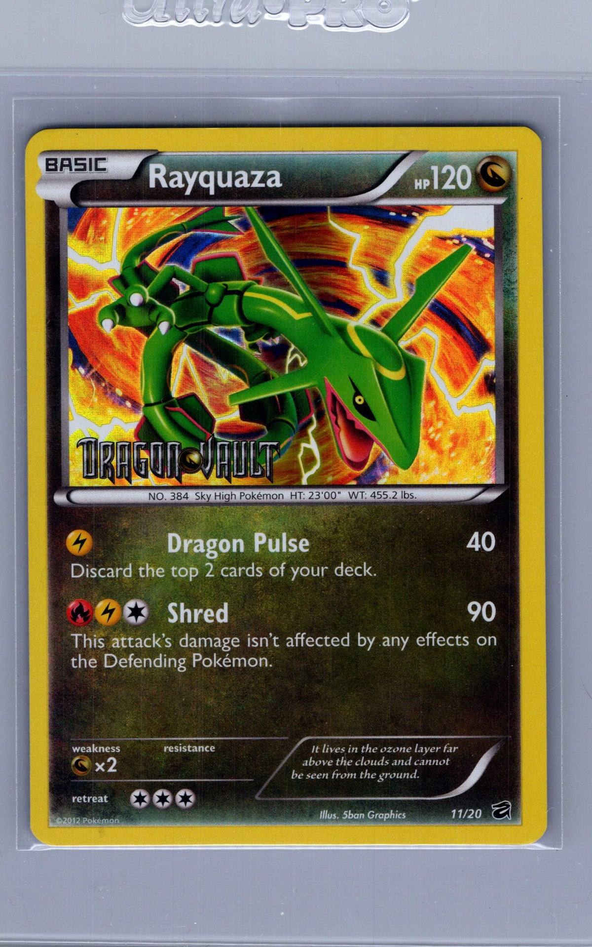 Rayquaza - 11/20 (Dragon Vault) [BLE - 011/020]